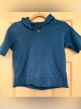 Frank & Eileen | Triple fleece Short Sleeve Sweatshirt Hoodie Women’s